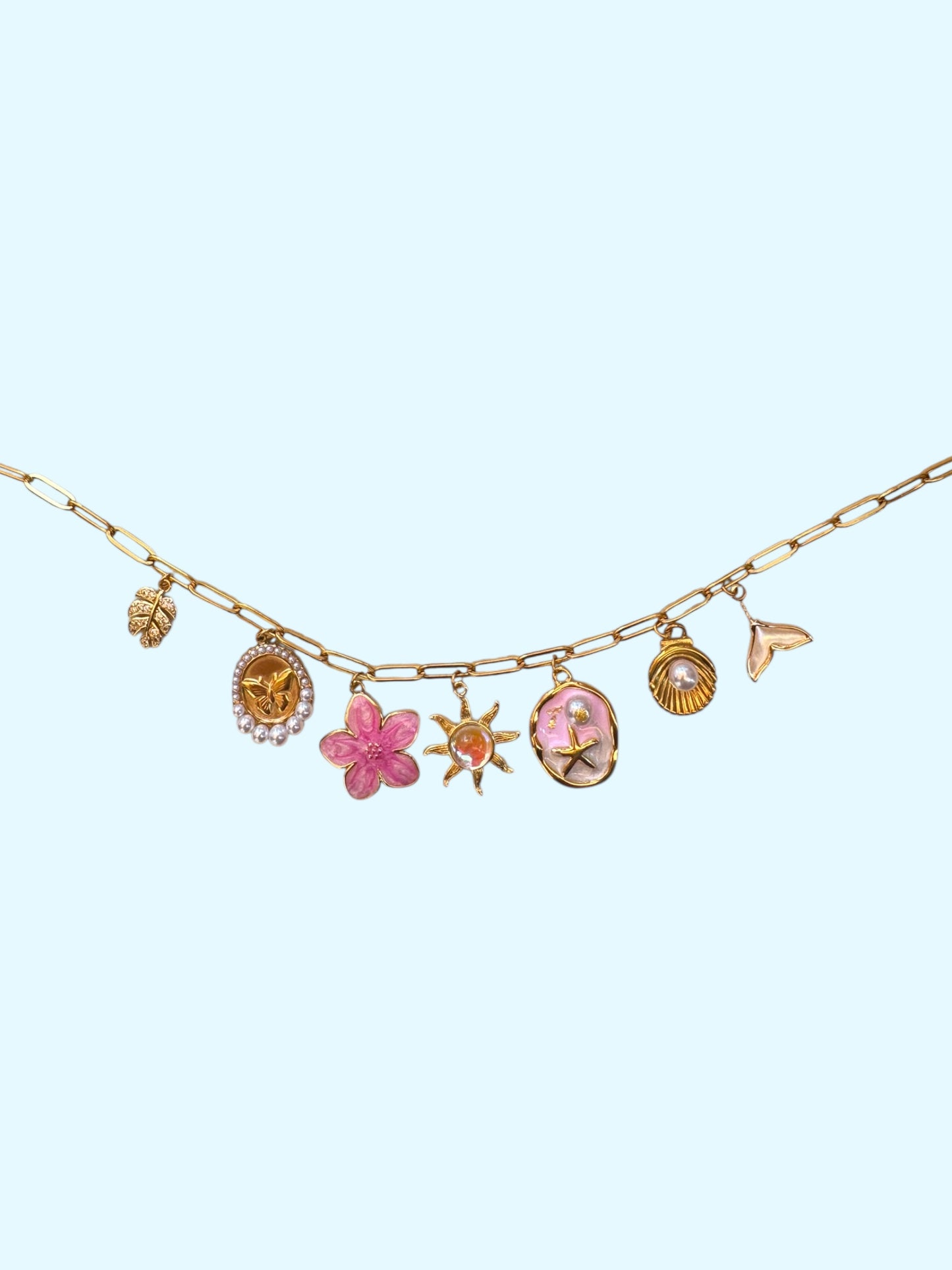 Necklace 5 Charms (Customize)